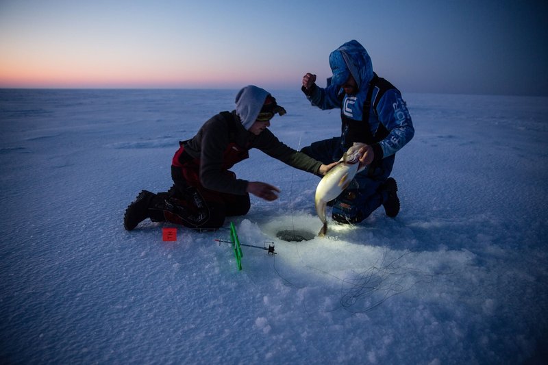 Ice fishing gambling in United Kigdom
