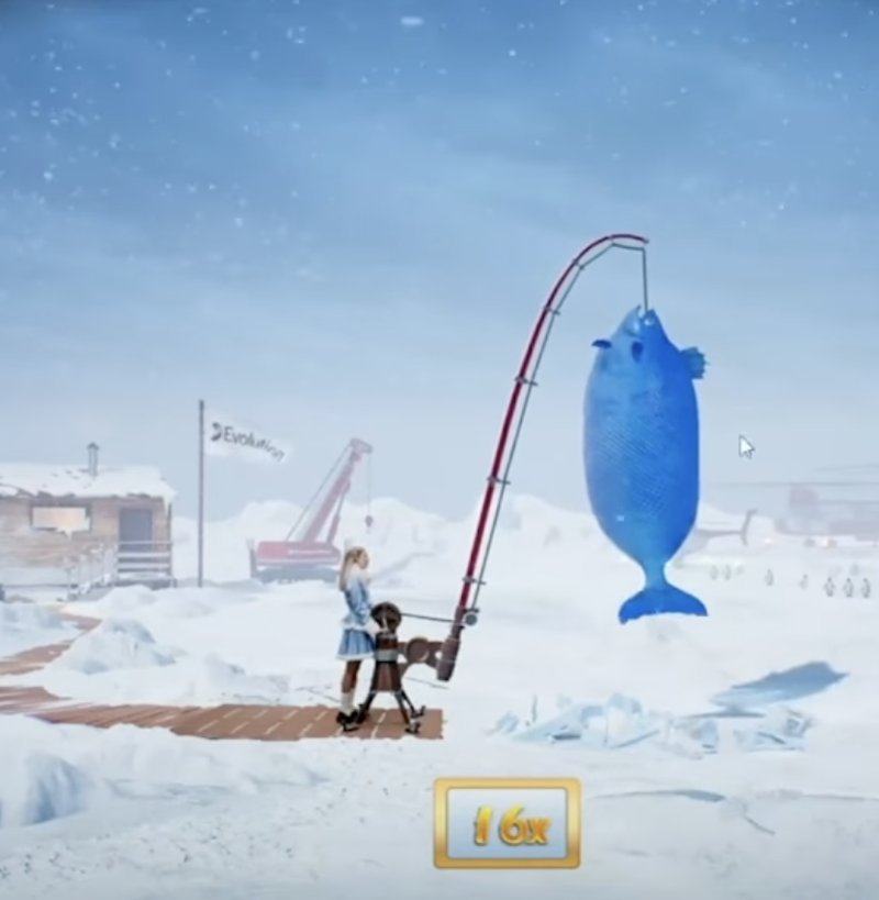 United Kigdom - ice fishing game